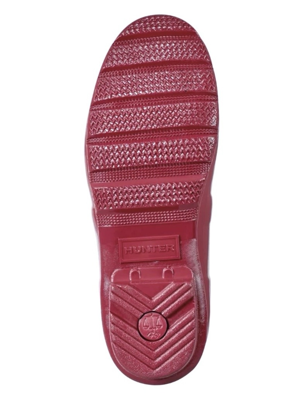 HUNTER Original Tall Gloss Waterproof Rain Boot, burgandy - Picture 3 of 7